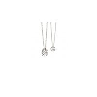 Collana Recarlo Donna in Oro bianco Diamante 0.15 Ct P01PX001/016Y-45 - P01PX001/016Y-45